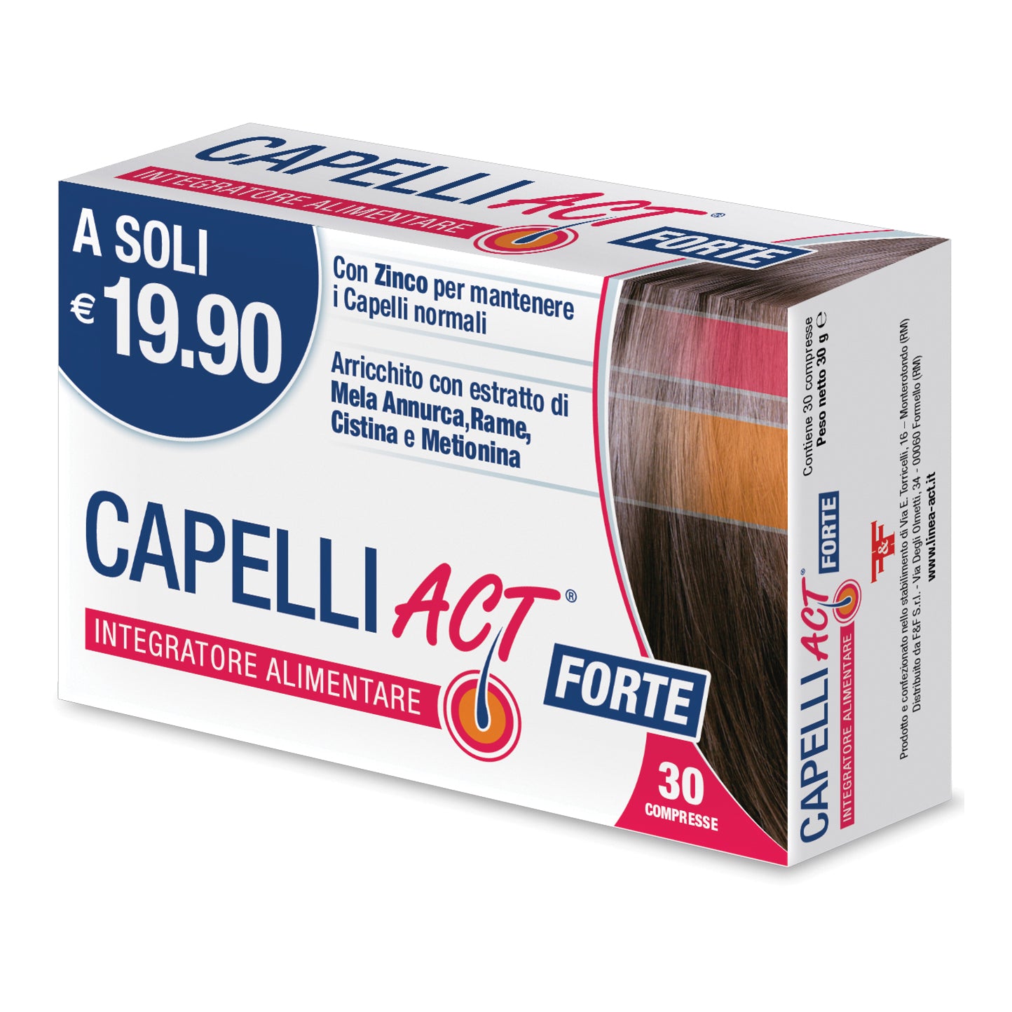 CAPELLI ACT FORTE 30 COMPRESSE