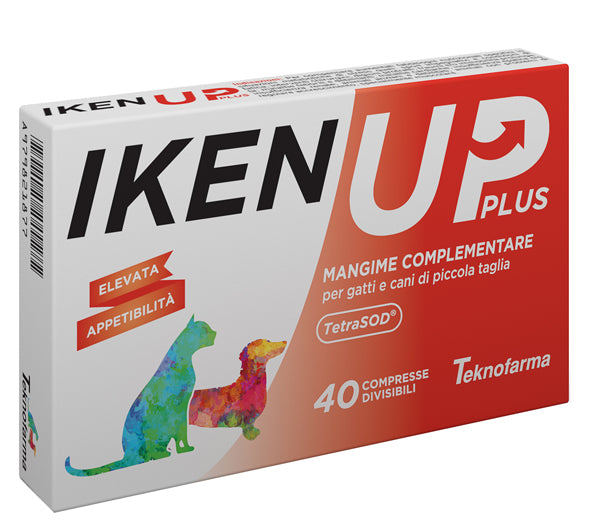 IKEN UP PLUS CANI GATTI PICCOLA TAGLIA SCATOLA 40 COMPRESSE