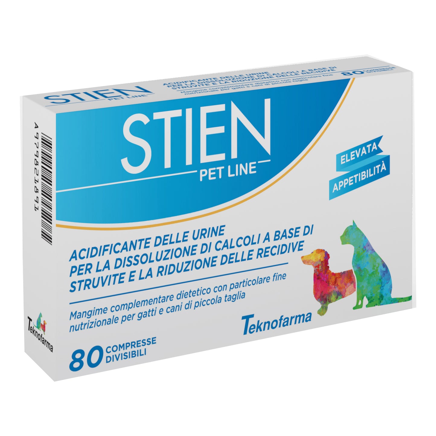 STIEN PET LINE GATTI/CANI PICCOLA TAGLIA 80 COMPRESSE DIVISIBILI