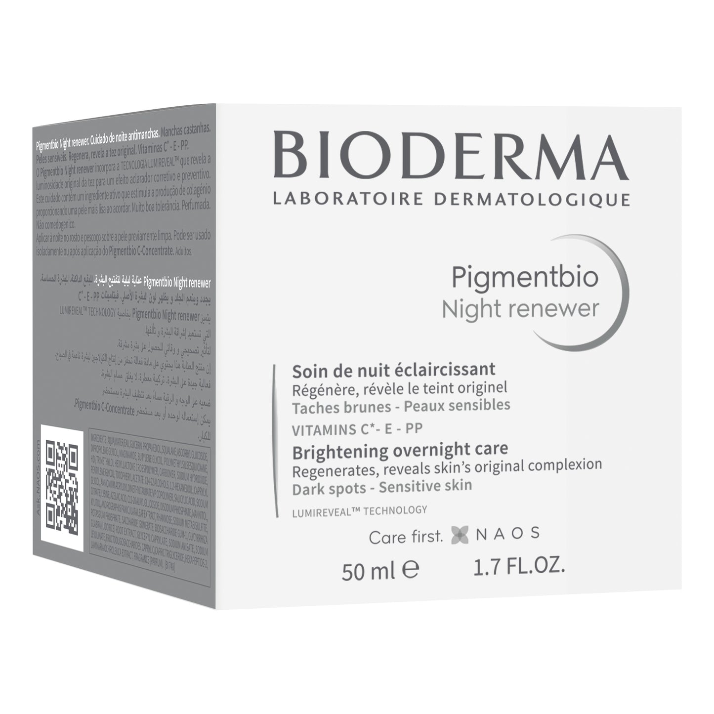 Bioderma Pigmentbio Night Renewer Trattamento Schiarente 50ml