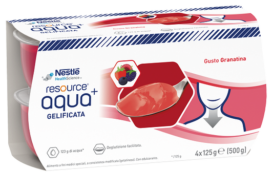 RESOURCE AQUA ACQUA GELIFICATA+GRENADA CUP 6 4X125 G