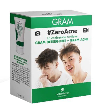 GRAM ZEROACNE 1 GRAM DETERGENTE 50 ML + 1 GRAM ACNE 50 ML