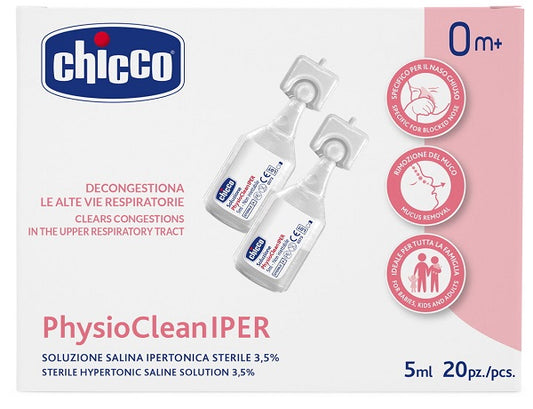 CHICCO SOLUZIONE HYPERTONIC 5 ML 20 PEZZI