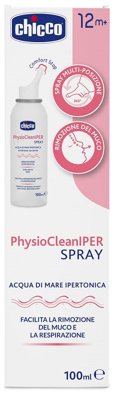 CHICCO PHYSIOCLEAN SOLUZIONE IPERTONICA SPRAY 100 ML