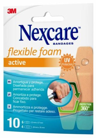 3M NEXCARE CER ACTIVE ASS 10PZ