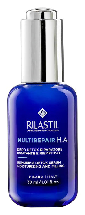 Rilastil Multirepair HA Siero viso detox riempitivo e idratante nuova formula 30ml