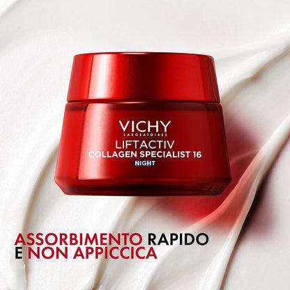 Vichy Liftactiv Collagen Specialist 16 Crema Notte 50ml
