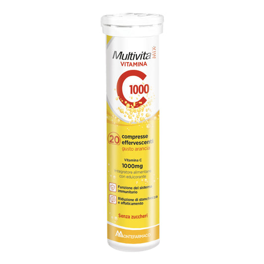 MULTIVITAMIX VIT C 1000 20 COMPRESSE EFFERVESCENTI