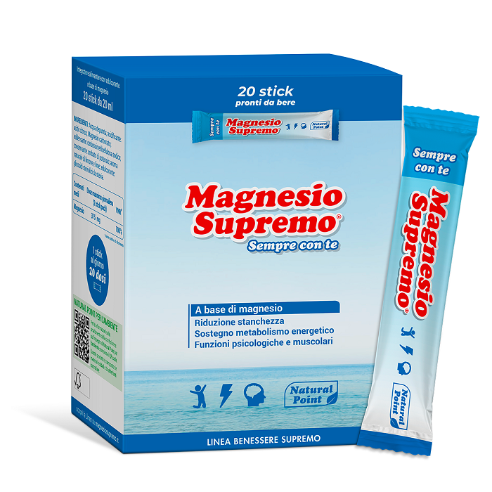 Magnesio Supremo 20 Stick Sempre con te