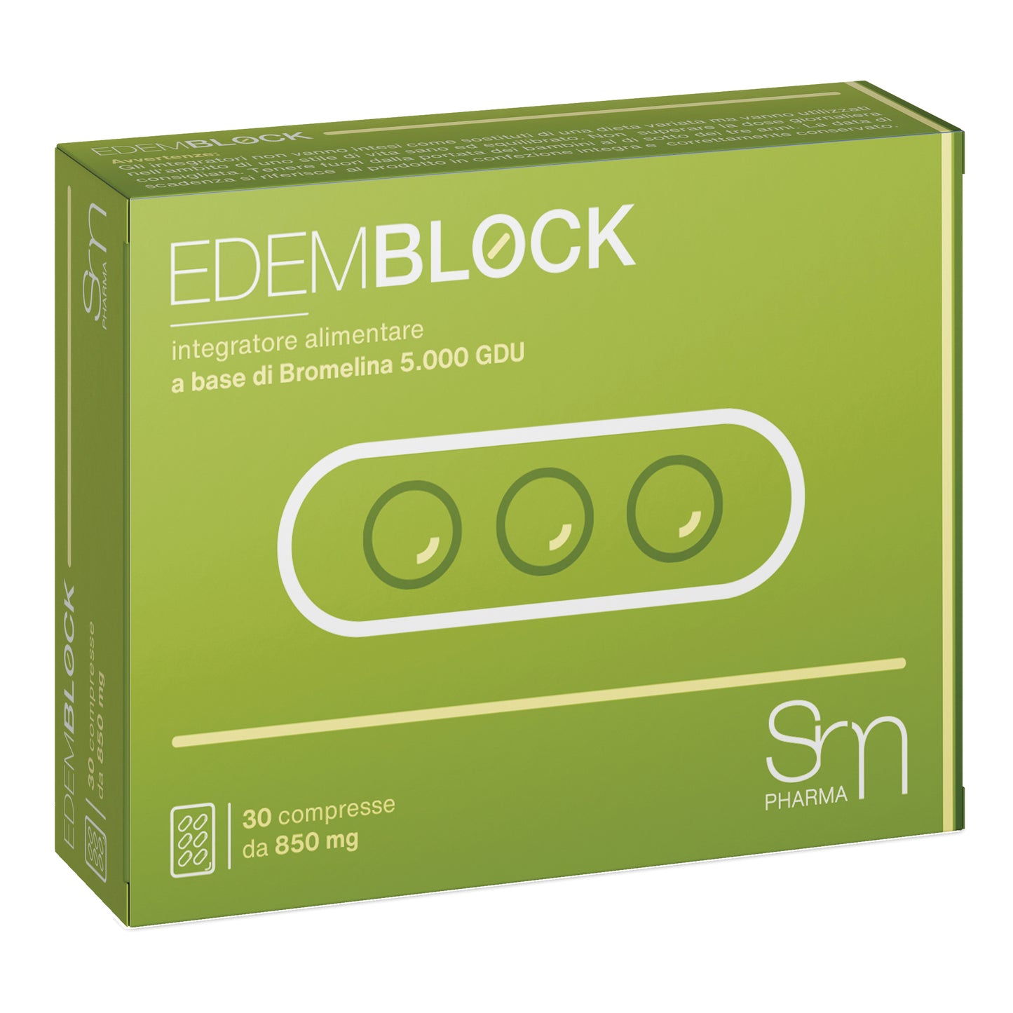 EDEM BLOCK 30 COMPRESSE