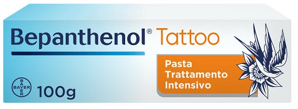 Bepanthenol Tattoo pasta trattamento intensivo per la rigenerazione della pelle tatuata 100g