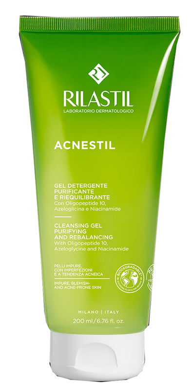Rilastil Acnestil Gel  Detergente purificante e riequilibrante 200ml