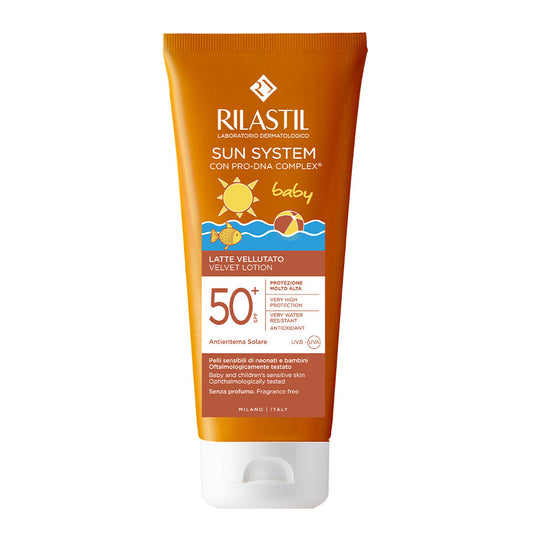 Rilastil Sun System Latte solare bambino vellutato SPF50+ da 200ml