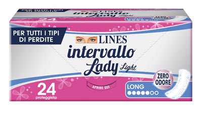 LINES INTERVALLO LADY LIGHT LONG 24 PEZZI