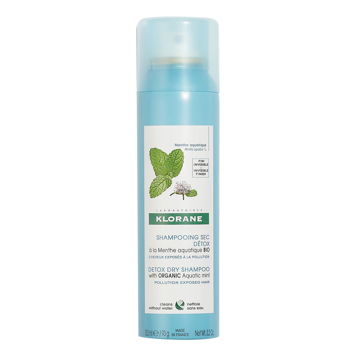 KLORANE SHAMPOO SECCO MENTA 150 ML