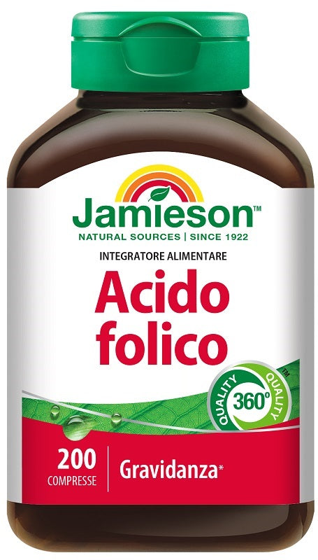 JAMIESON ACIDO FOLICO 200CPR