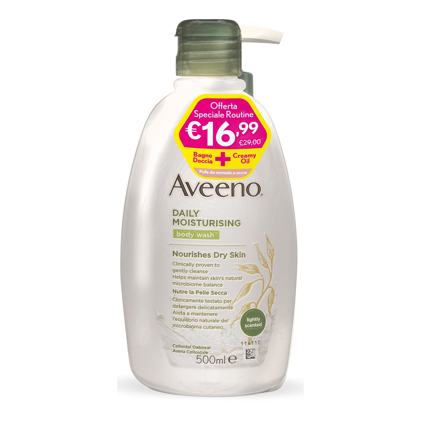 AVEENO PN BUNDLE BAGNO DOCCIA 500 ML + AVEENO CREMA OLIO 300 ML