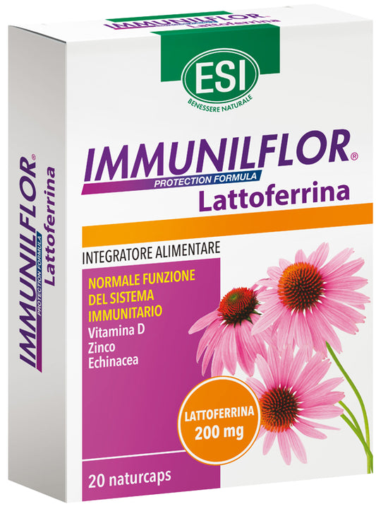 ESI IMMUNILFLOR LATTOFERRINA 20 NATURCAPS