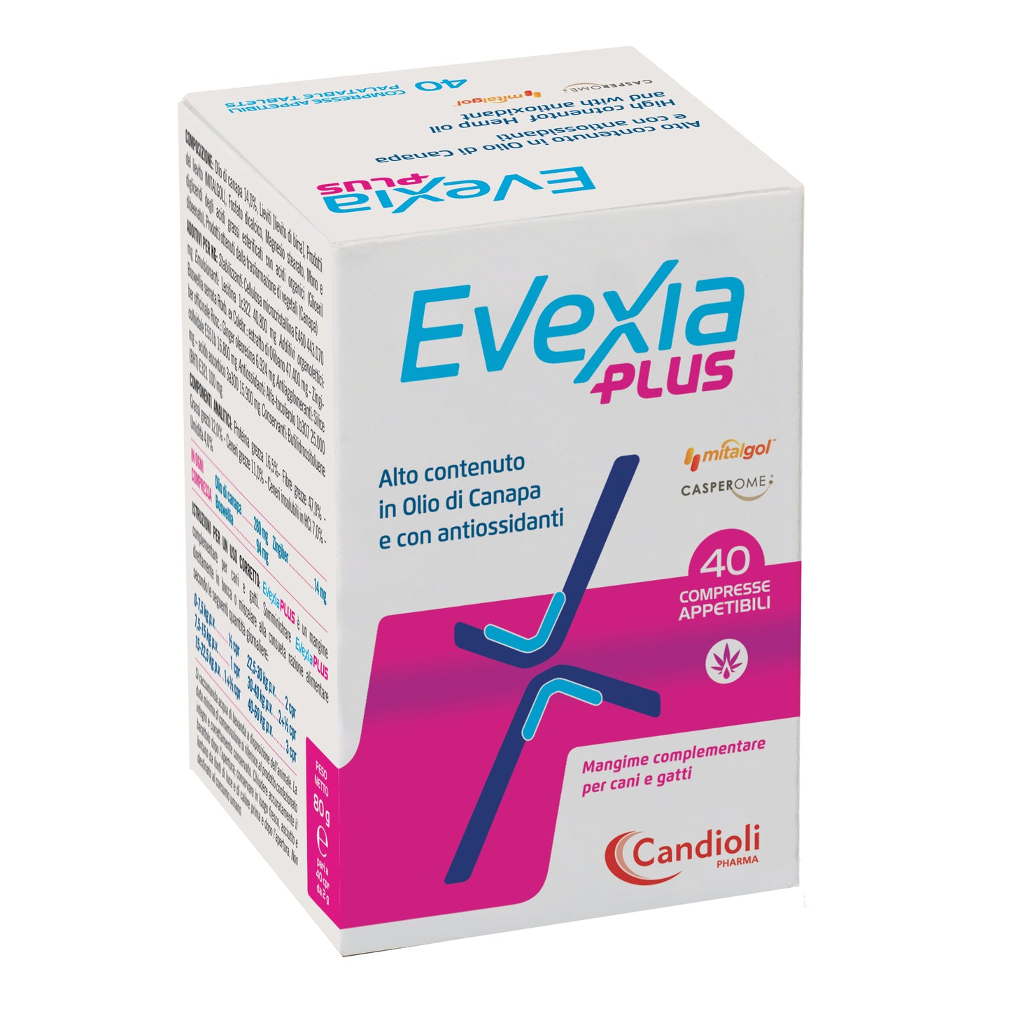 EVEXIA PLUS BARATTOLO 40 COMPRESSE