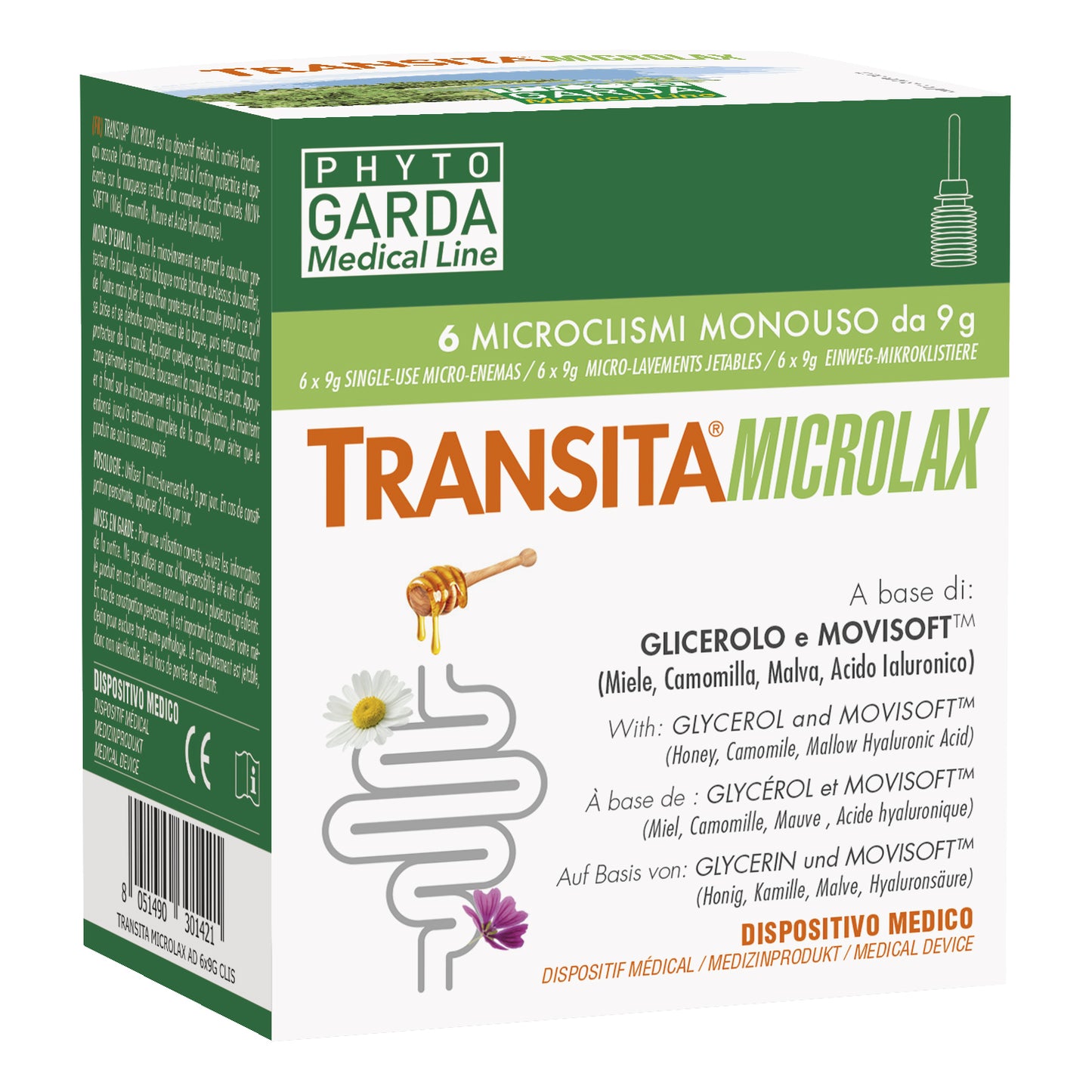 TRANSITA MICROLAX ADULTI 6 MICROCLISMI DA 9 G