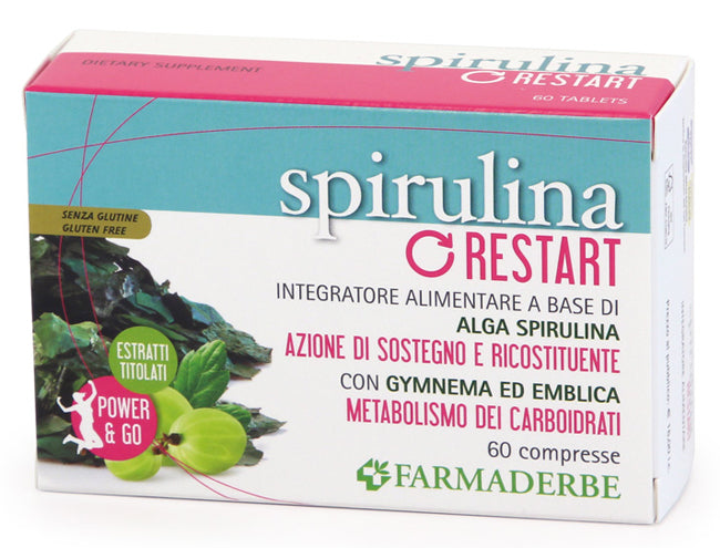 SPIRULINA RESTART 60 COMPRESSE