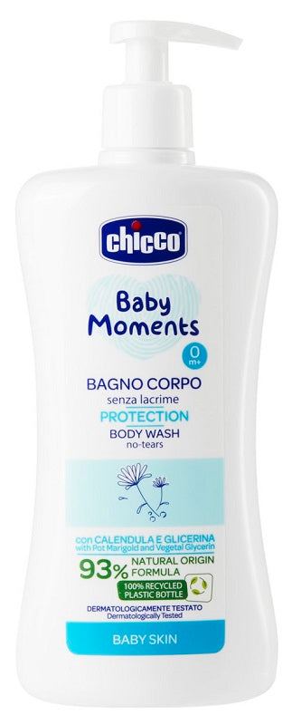 CHICCO BABY MOMENTS BAGNO CORPO SENZA LACRIME PROTECTION 500 ML