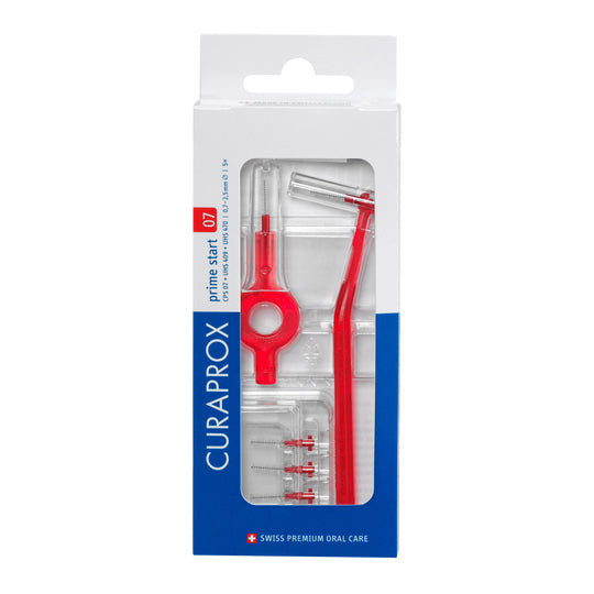 CURAPROX CPS 07 SCOVOLINO PRIME START 07 RED 5 PEZZI