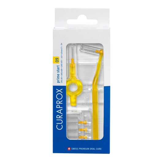 CURAPROX CPS 09 SCOVOLINO PRIME START 09 YELLOW 5 PEZZI