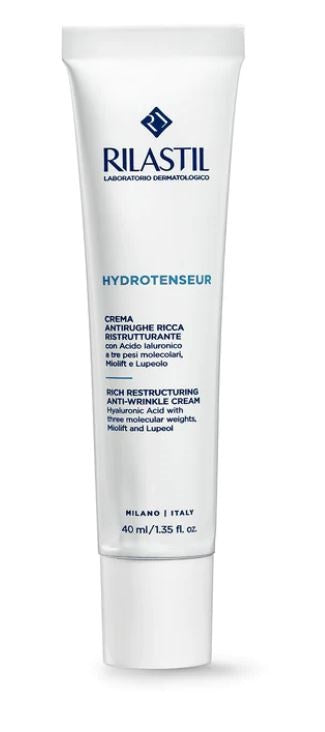Rilastil Hydrotenseur Crema ricca antirughe ristrutturante per pelli secche e molto secche 40ml