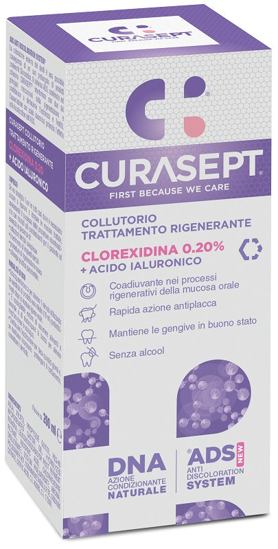 CURASEPT COLLUTORIO ADS DNA TRATTAMENTO RIGENERANTE 200 ML