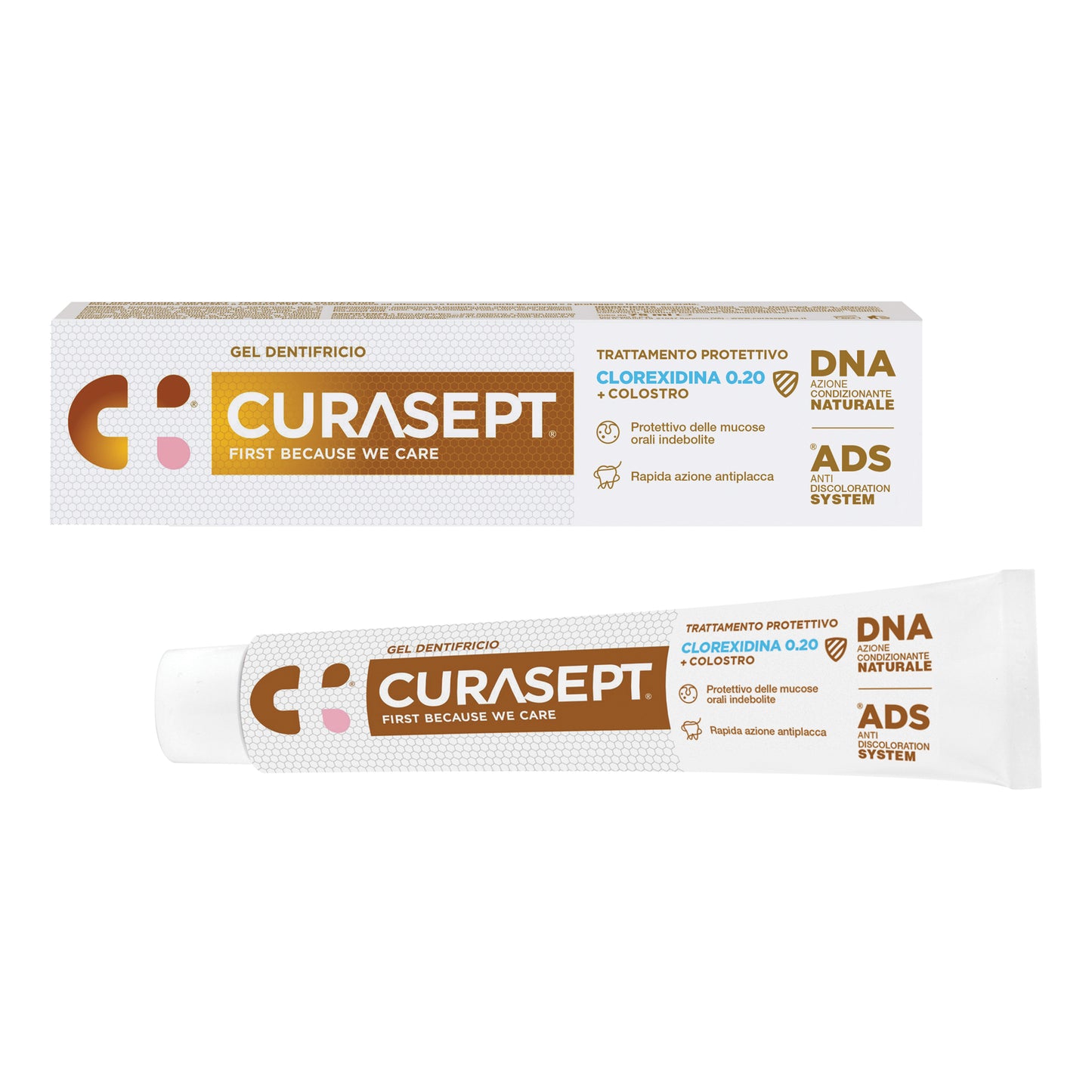 CURASEPT GEL DENTIFRICIO ADS DNA TRATTAMENTO PROTETTIVO 75 ML