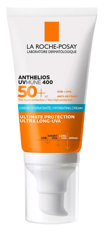 LA ROCHE POSAY ANTHELIOS UVMUNE400 SENZA PROFUMO-CREMA SOLARE IDRATANTE SPF50+