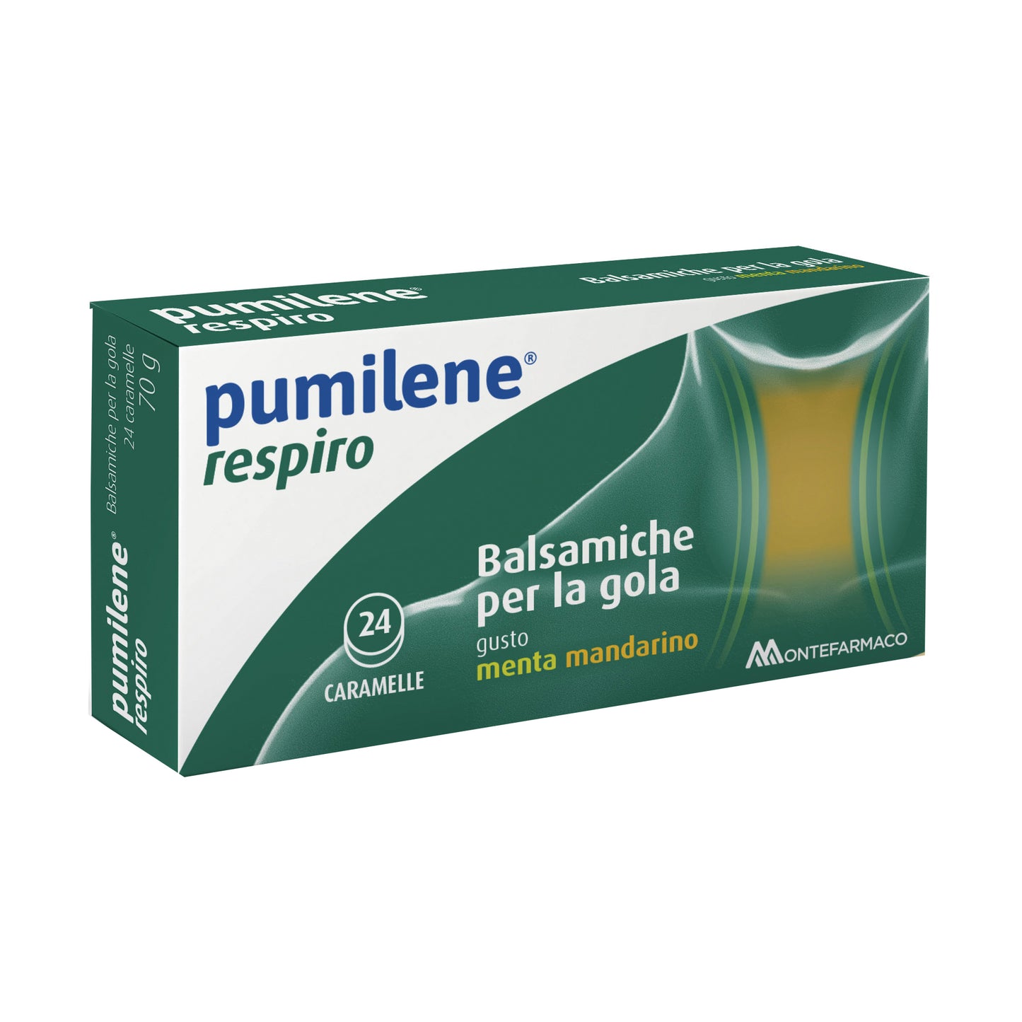 PUMILENE RESPIRO CARAMELLE PER LA GOLA MENTA MANDARINO 70 G