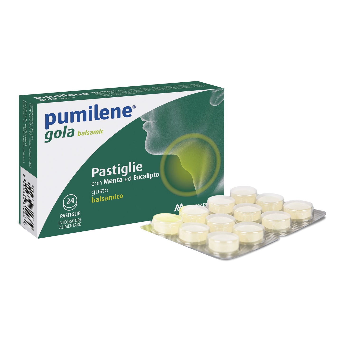 PUMILENE RESPIRO CARAMELLE PER LA GOLA EUCALIPTO FORTE 70 G