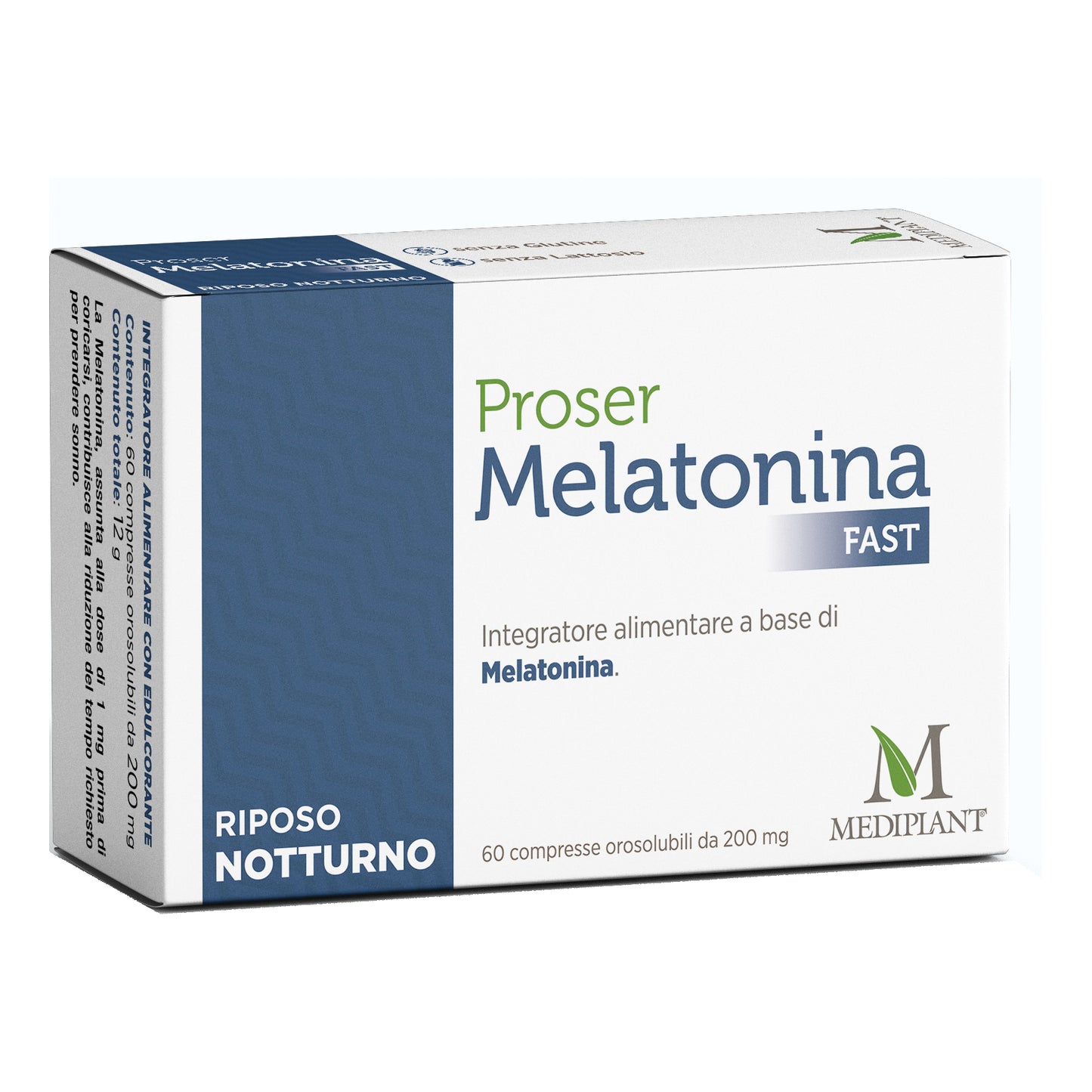 PROSER MELATONINA FAST 60 COMPRESSE OROSOLUBILI