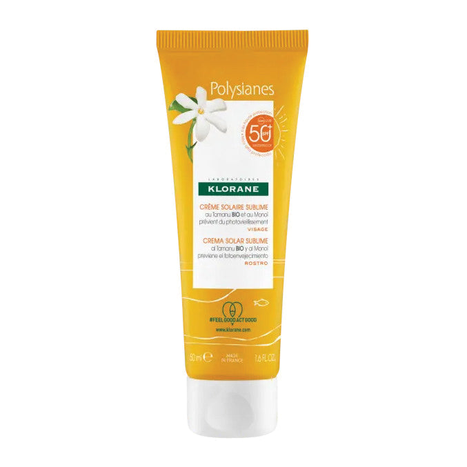 LES POLYSIANES CREMA VISO TAMANU BIO&MONOI SPF50+ 50 ML