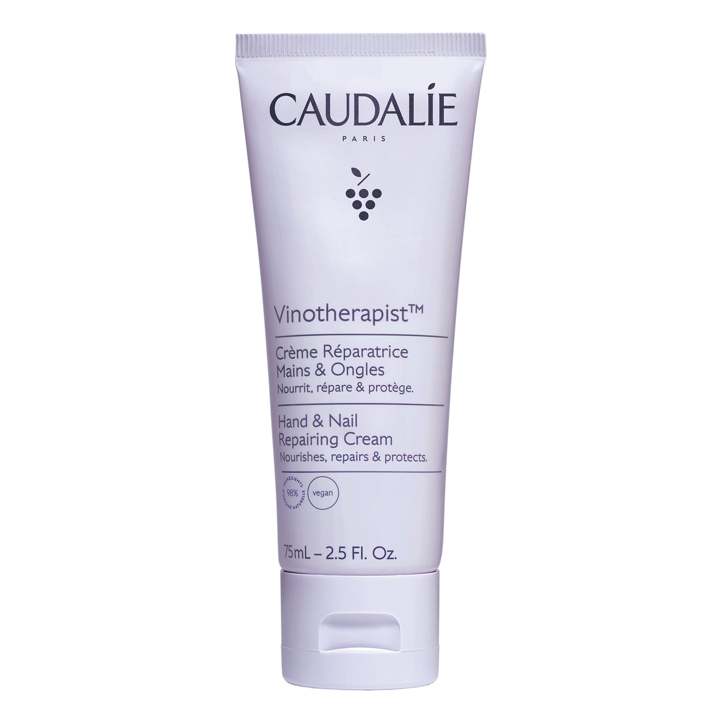 Caudalie Vinotherapist crema mani riparatrice mani ed unghie 75ml