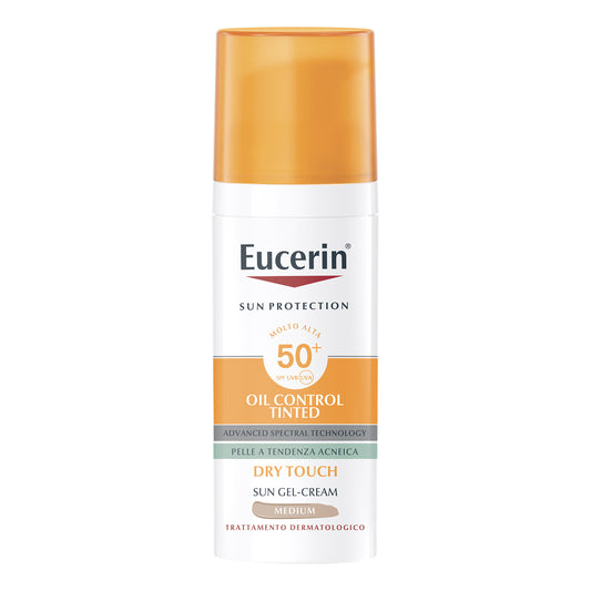 EUCERIN SUN OIL CONTROL TINTED CREAM SPF50+ 50 ML