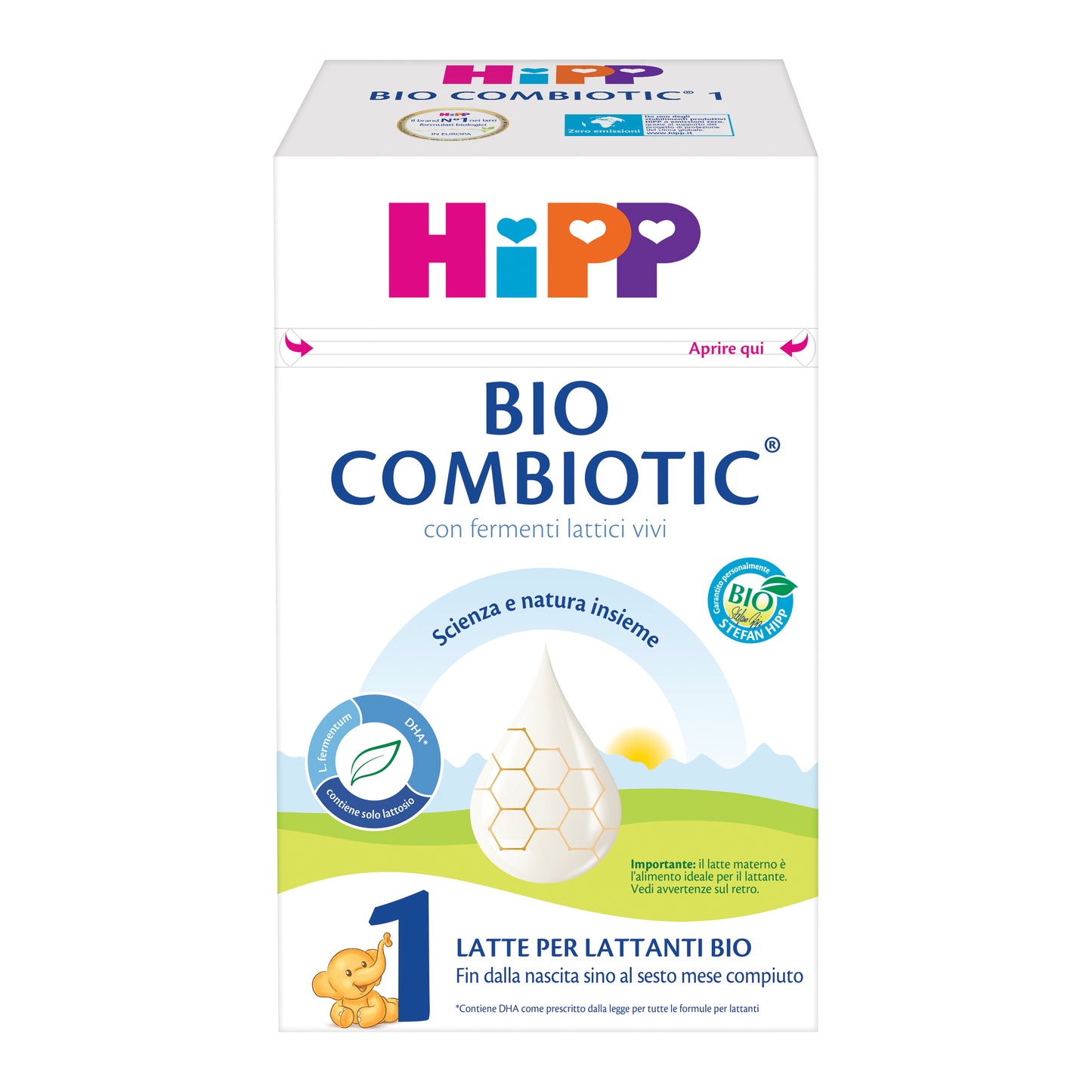 HIPP LATTE 1 COMBIOTIC 600 G BIO