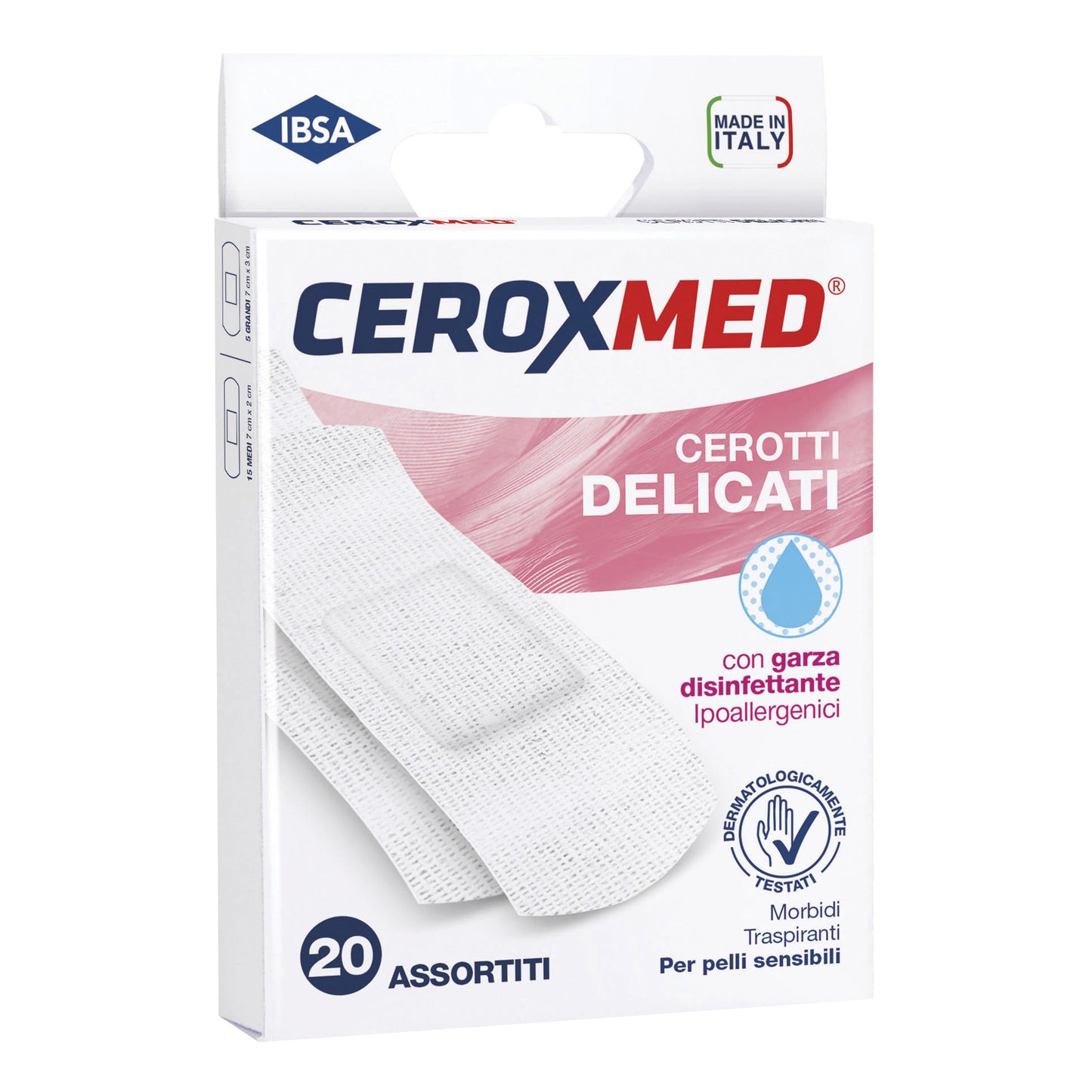 CEROTTI DELICATI CEROXMED ASSORTITI 20 PEZZI