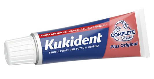 KUKIDENT PLUS ORIGINAL CREMA ADESIVA DENTIERE 40 G