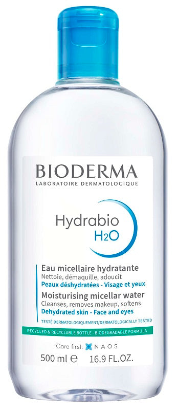 Bioderma Hydrabio H2O Soluzione Micellare Struccante e Idratante 500ml