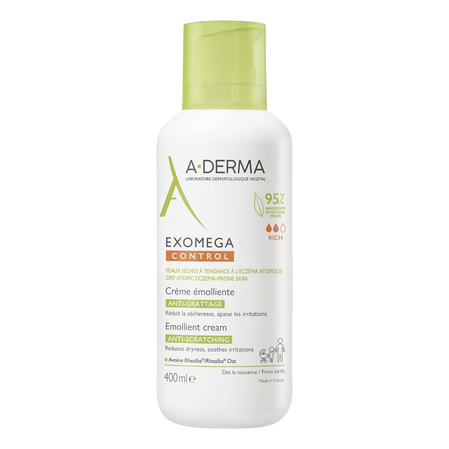 EXOMEGA CONTROL CREMA EMOLLIENTE 400 ML