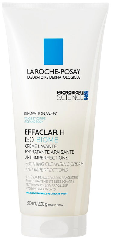 LA ROCHE POSAY EFFACLAR H ISO BIOME- Crema detergente lenitiva per pelli con imperfezioni 200ML