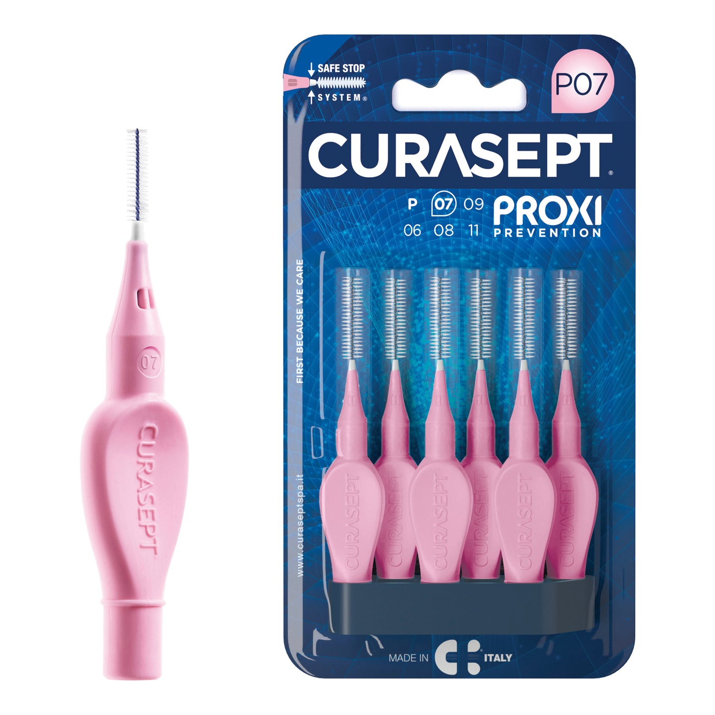 CURASEPT PROXI P07 ROSA/PINK 6 PEZZI