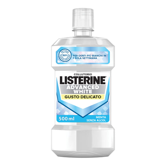 LISTERINE ADVANCED WHITE GUSTO DELICATO 500 ML