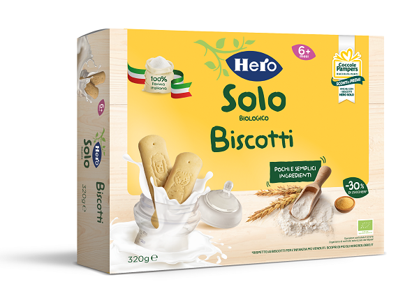 HERO BABY SOLO BISCOTTO SOLUBILE 8X40 G