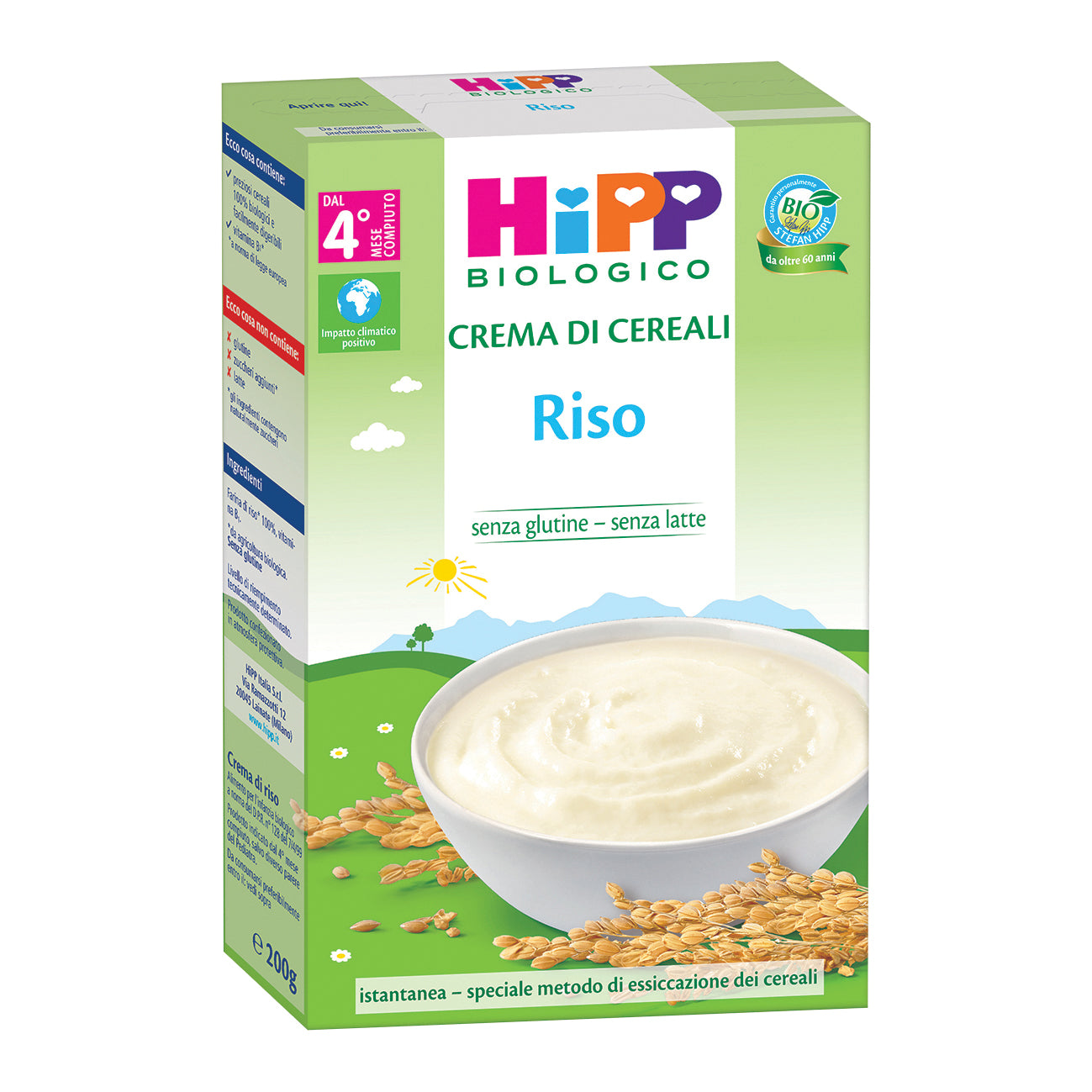 HIPP BIO CREMA CEREALI RISO 200 G