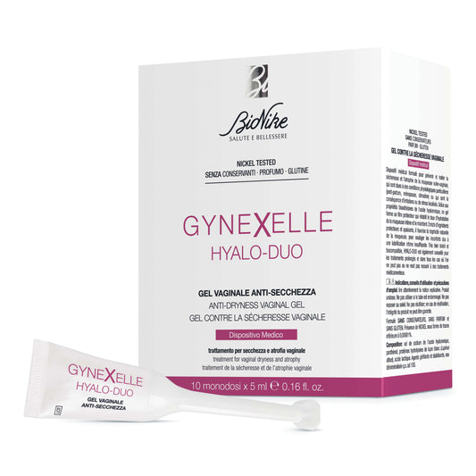 GYNEXELLE HYALO-DUO GEL VAGINALE ANTI-SECCHEZZA 10 PEZZI DA 15 ML