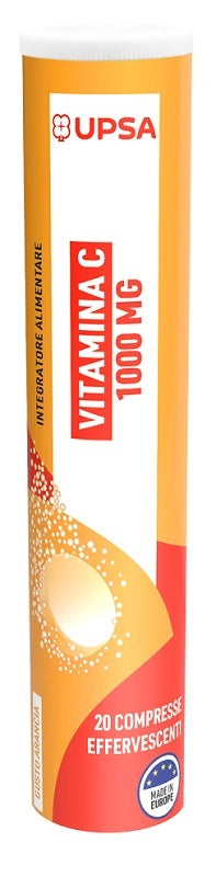 Upsa Vitamina C Integratore Alimentare per Stanchezza e Affaticamento 20 Compresse